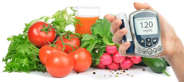 Diabetesa duten gaixoek eskatzen duten elikadura dieta